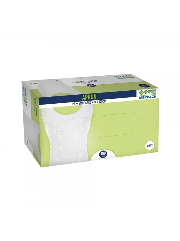 Plastic schorten in dispenserdoos 100 st