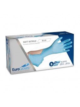 Eurogloves Soft Nitril Handschoenen Blauw 100 st