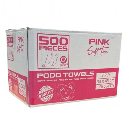 PClinic Podo Towels extra sterk roze
