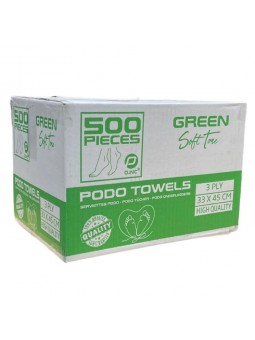 PClinic Podo Towels extra sterk groen doos 500 st