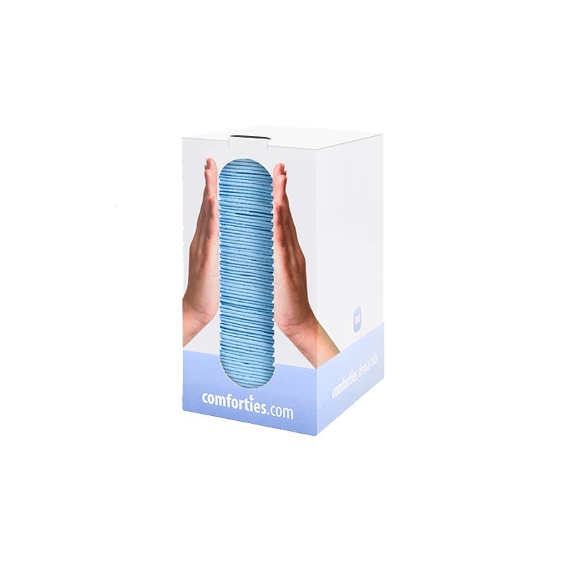 Comforties Dental Towels Blauw 100 stuks