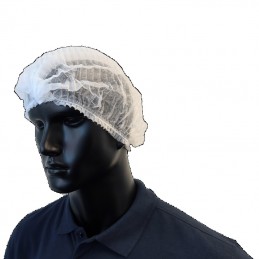 Haarnetten non woven wit...